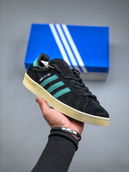 Atmos x Wind and Sea x adidas originals Campus 80s 2022新款 聯名款男女生復古經典休閒板鞋