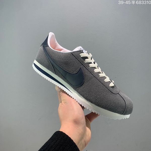 Nike CLASSIC CORTEZ 2023新款 阿甘翻毛皮面運動休閒跑步鞋