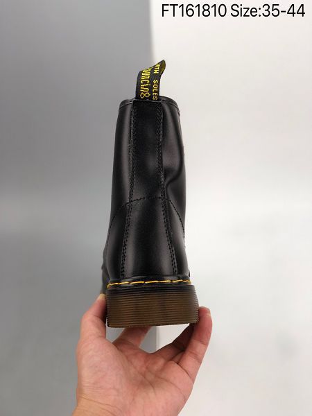 Dr.Martens 2023新款 馬丁大夫松糕高幫英倫騎士朋克復古機車厚底粗跟馬丁靴