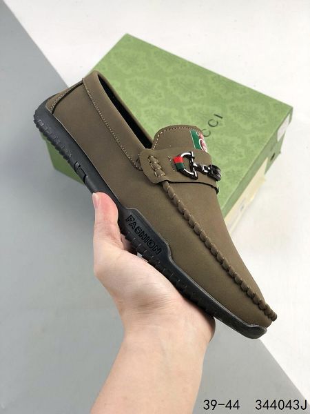 Gucci 2024新款男鞋 百搭休閒款豆豆鞋