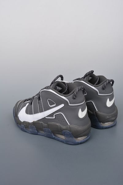 Nike Air More Uptempo 2023新款 鐵灰大AIR皮蓬男女款復古籃球鞋