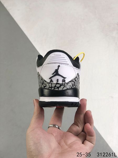 Air Jordan 3 JTH Justin Timberlake Tinker Hatfheld 2022新款 喬丹白手稿聯名運動籃球童鞋