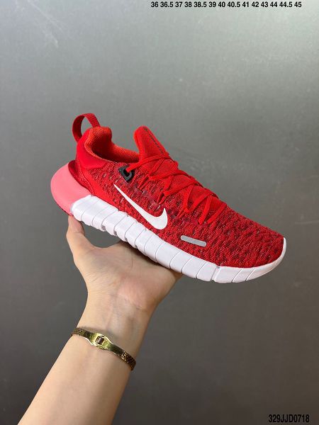 Nike Free Run 5.0 可回收材料輕便透氣運動跑步鞋 2024新款情侶鞋