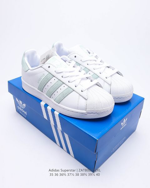 Adidas Superstar 三葉草 經典貝殼頭女款板鞋