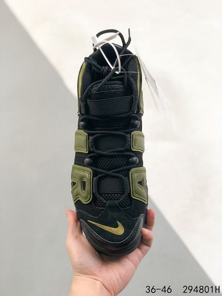 Nike Air More Uptempo 男女款皮蓬全掌氣墊籃球運動鞋