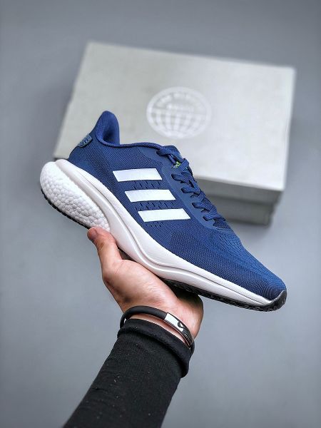 Adidas X9000L1 2023新款 守護版低幫爆米花高彈復古男款跑鞋