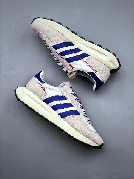 adidas Originals Retropy E5 2022新款 爆米花速度輕盈復古系列男女款運動慢跑鞋