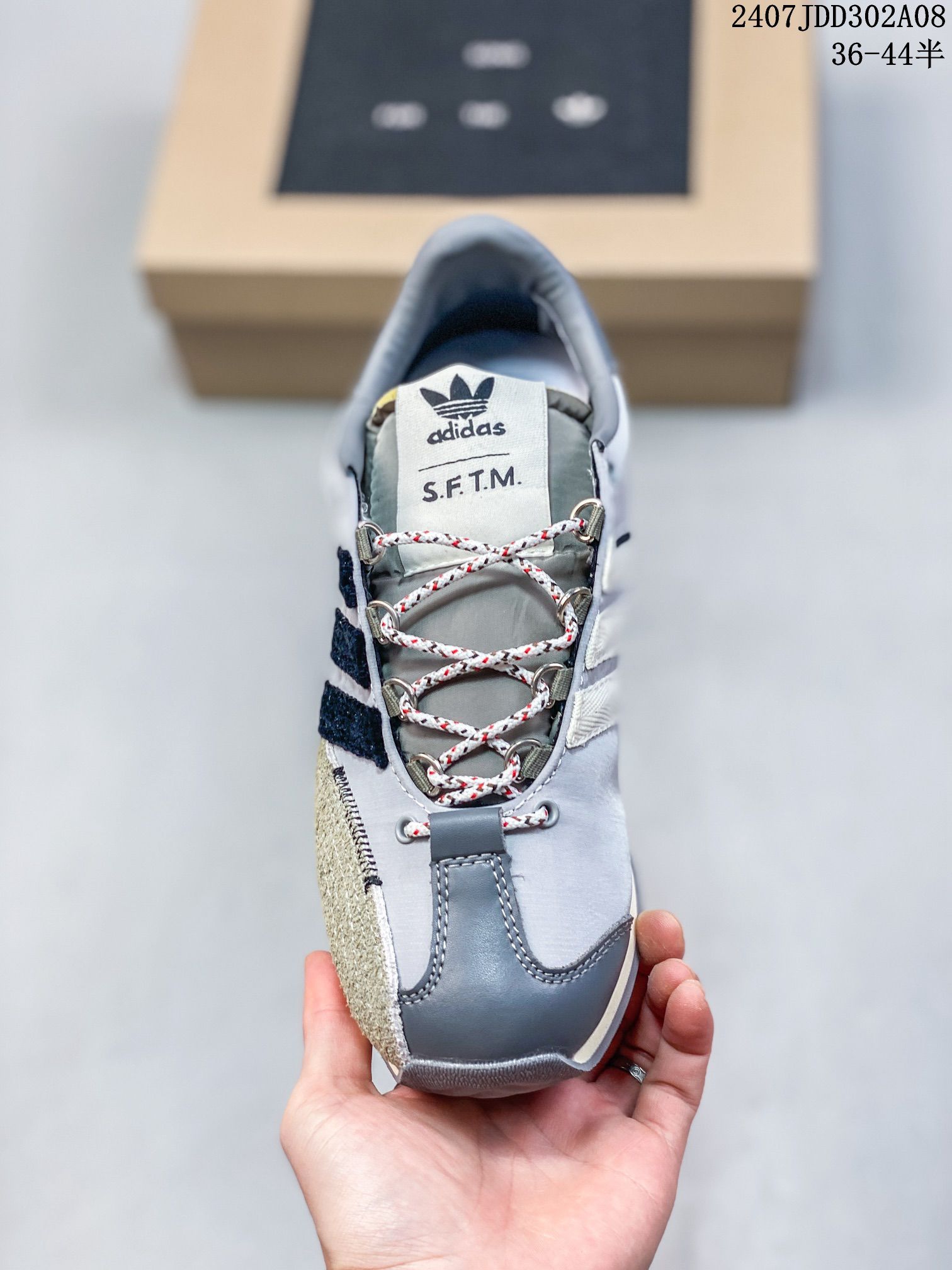 Song for the Mute x Adidas Country OG SFTM-003系列 2024新款情侣鞋 低幫休閒運動慢跑鞋