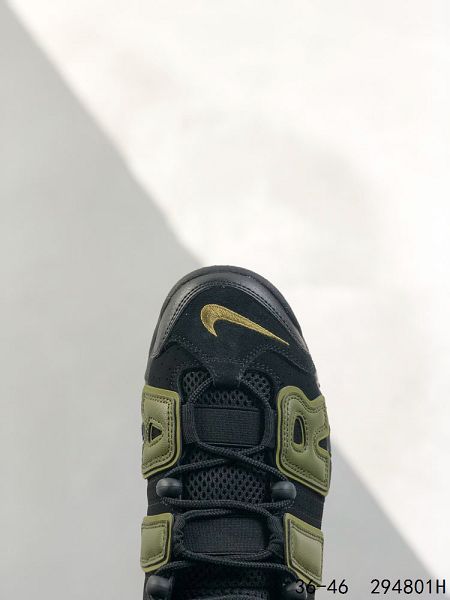 Nike Air More Uptempo 男女款皮蓬全掌氣墊籃球運動鞋