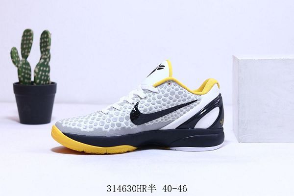 Nike Zoom Kobe VI 2021新款 科比六代男款低幫運動籃球鞋 帶半碼