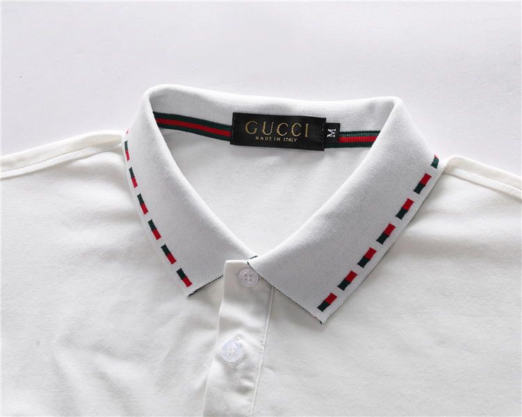 gucci polo衫 2022新款 古馳翻領短袖polo衫 MG8212款