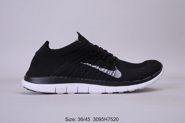 Nike Free Flyknit 4.0 2020新款 赤足4代情侶款輕跑鞋