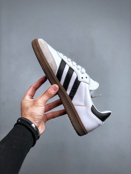 Adidas Originals Samba OG 2023新款 桑巴舞系列紳士德訓足球男女款皮革板鞋