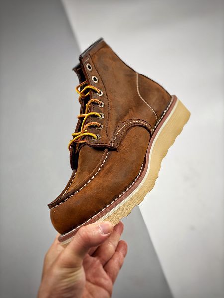 red wing 2022新款 紅翼高幫增高厚底耐磨休閒鞋