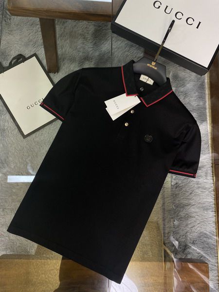 gucci polo衫 2021新款 古馳翻領短袖polo衫 MG0323款