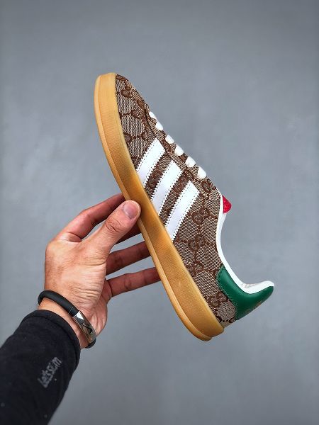 Adidas originals x Gucci Gazelle 2023新款 聯名經典男女款休閒板鞋