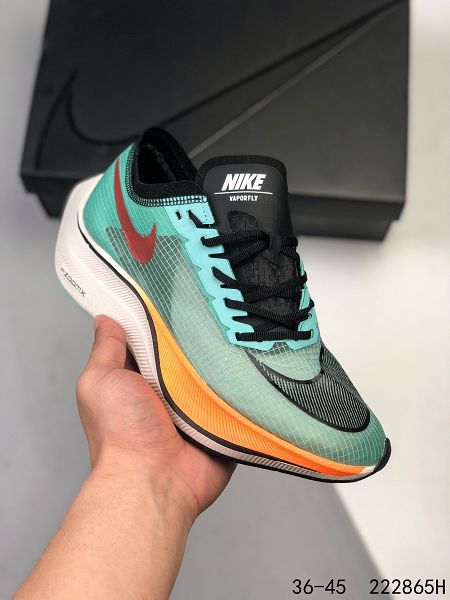 Nike ZoomX Vaporfly Next 2021新款 紅外線馬拉松男女款運動跑步鞋 帶半碼