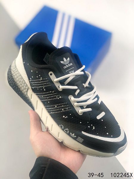 Adidas ZX 1k Boost 2023新款 復古爆米花男款跑鞋