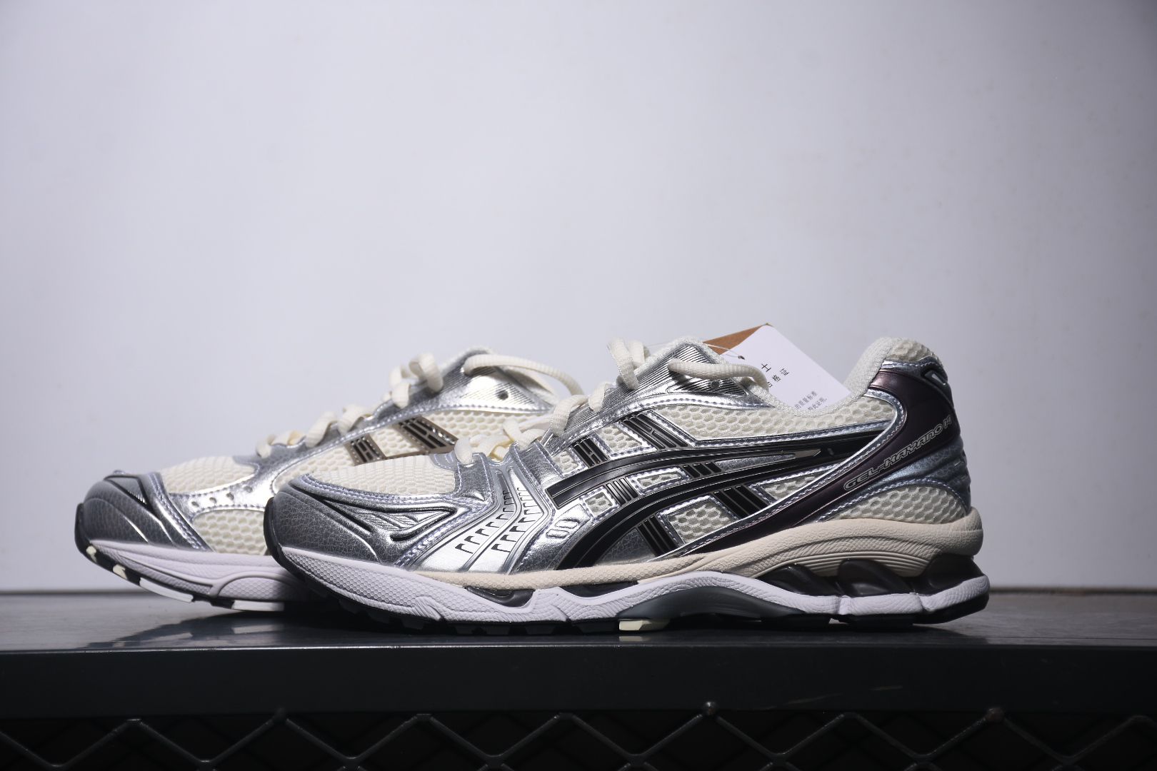 JJJJound x Asics Gel-KAYANO 142024情侶款潮流復古休閒跑步鞋