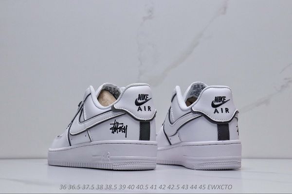 Stussy x Nike Air Force 1 Low 2023新款 斯圖西聯名空軍一號男女款休閒板鞋