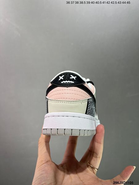 Futura x Nike Dunk Low SB聯名 情侶款解構綁帶滑板鞋 