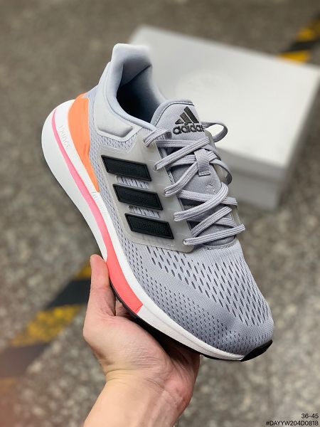 Adidas EQ21 RUN 2022新款 低幫輕量訓練輕便防滑透氣緩震男女款運動鞋