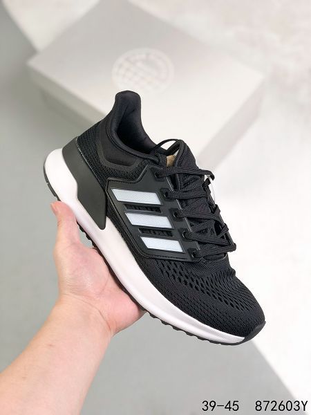 Adidas EQ21Run 2022新款 男款緩震休閑運動跑鞋