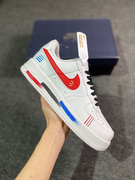 Nike Air Force 1 2021新款 空軍一號男女款全掌內置蜂窩氣墊低幫板鞋