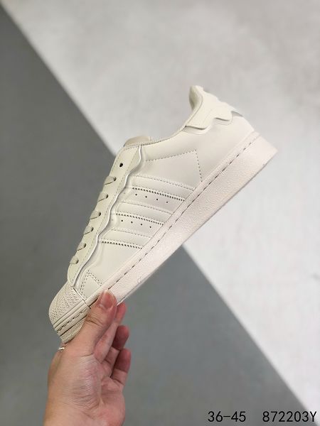 Adidas Superstar 2022新款 貝殼頭系列三葉草男女款板鞋