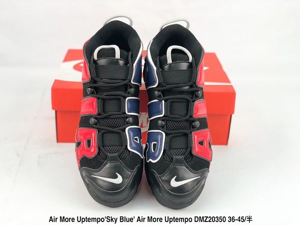 Nike Air More Uptempo 2021新款 皮蓬AIR大字母男女款籃球鞋