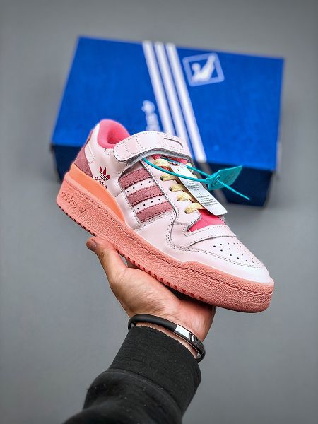 adidas originals Forum 84 Low 2022新款 羅馬系列男女款魔術貼低幫系帶運動板鞋