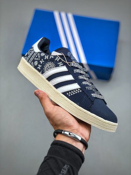 Adidas Campus 80S 三葉草校園休閒板鞋 2024最新超軟頭層麂皮 QC標 經典白搭情侶板鞋