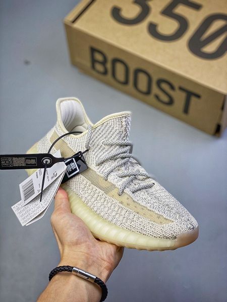 Adidas Yeezy Boost 350 V2 2021新款 真爆滿天星椰子情侶款慢跑鞋