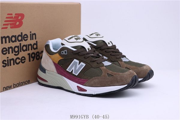 New Balance 991 2022新款 余文樂同款男生復古跑步鞋跑步鞋