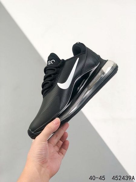 Nike Air Max 720 OBJ 全掌大氣墊皮面結合透氣緩震男款跑鞋