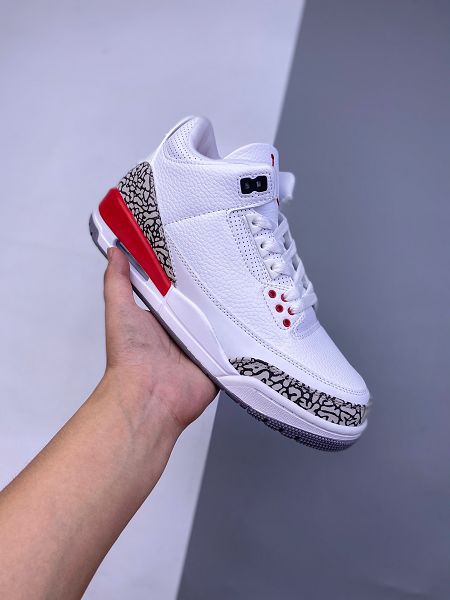 Fragment Design x Air Jordan 3 喬丹3代藤原浩閃電聯名款男款運動籃球鞋