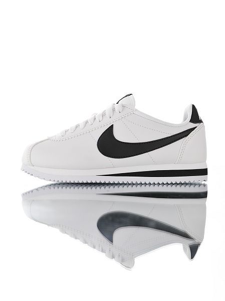 Nike Classic Cortez Premium SE White-Jade-orange 2019新款 阿甘復古初代情侶款慢跑鞋 帶半碼