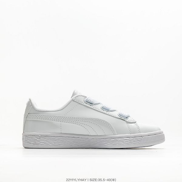 PUMA SUEDE CLASSIC 2022新款 絲綢綁帶蝴蝶結女神板鞋