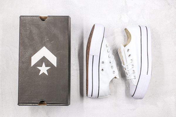 Converse Chuck Taylor All Star 2020新款 增高厚底帆布女子板鞋