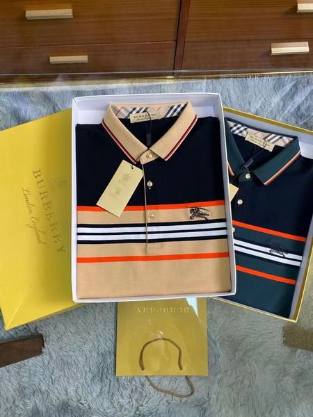 burberry polo衫 2021新款 巴寶莉翻領短袖polo衫 MG0322款