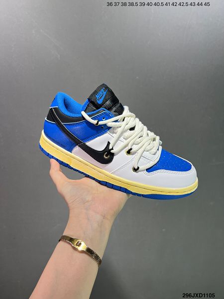 Futura x Nike Dunk Low SB聯名 2024新款男女生解構綁帶滑板鞋