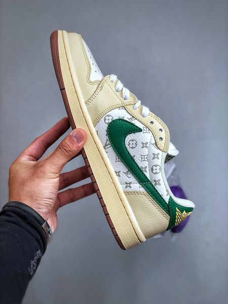 Travis Scott x Fragment Design x Jordan 2024新款合作版男女生運動板鞋