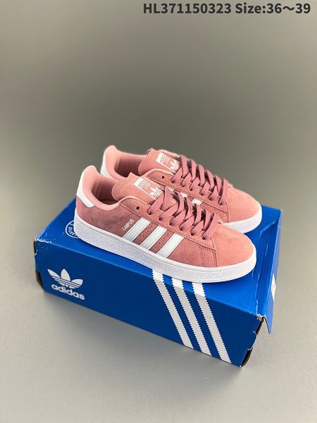 Adidas originals Campus 00s 2023新款 漸變色絨面革鞋面女款板鞋