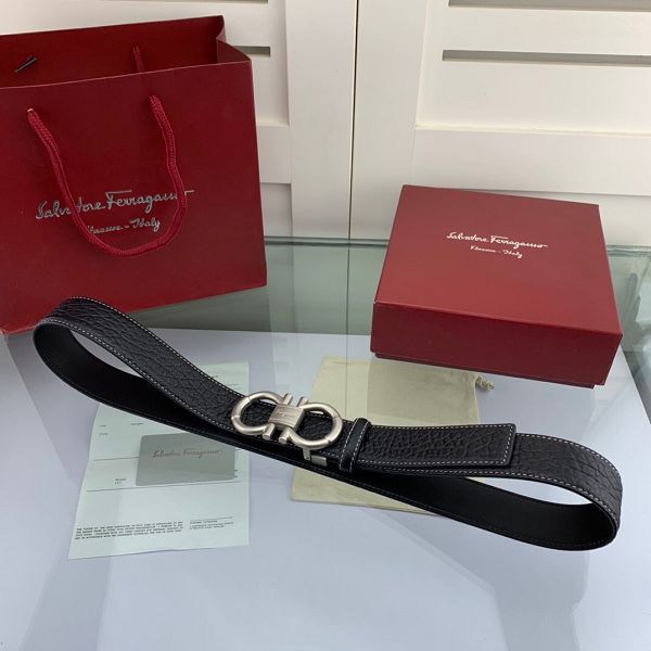 salvatore ferragamo皮帶 菲拉格慕2020新款 HF202043牛皮大象紋時尚腰帶