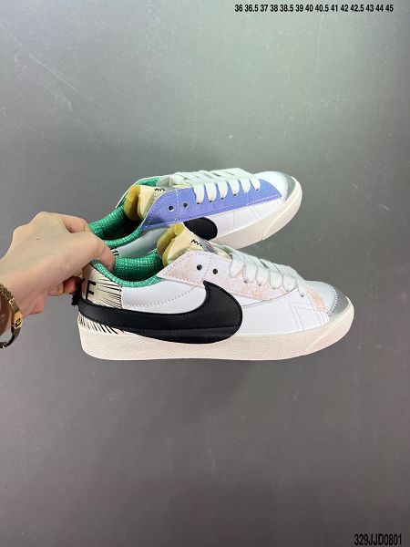 Nike Blazer Low 77 Jumbo 2022新款 綁帶聯名開拓者大勾男女款板鞋