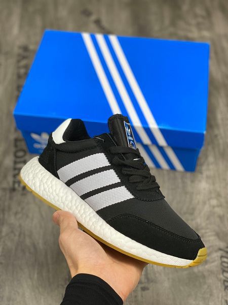 Adidas L-5923 2021新款 三葉草時尚休閒情侶款慢跑鞋 帶半碼