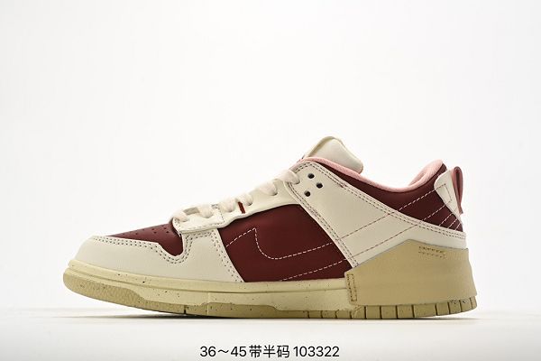 Nike Dunk Low Disrupt DR2 2023新款 男女款解構風滑板鞋