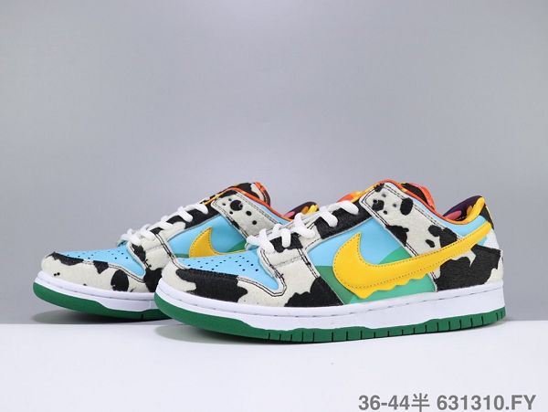 Ben & Jerry's x SB Dunk Low 2020新款 聯名款多元素情侶款滑板鞋