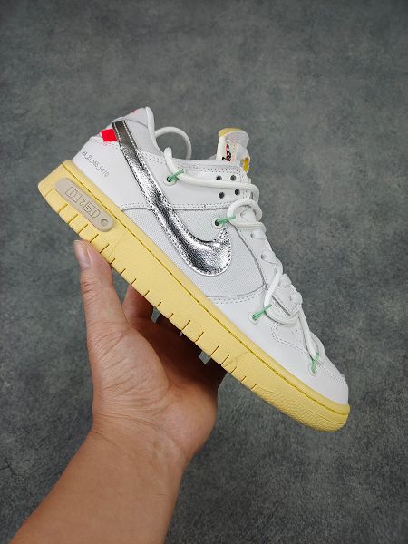 Nike Dunk Low x OW The 50 NO.37 2021新款 聯名男女款休閑板鞋