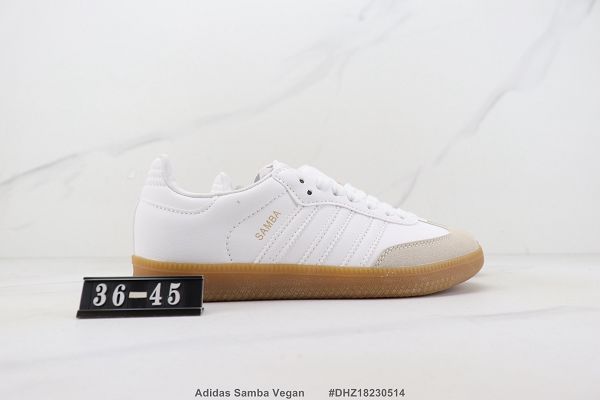 Adidas Samba Vegan 2023新款 三葉草復古男女款休閒鞋